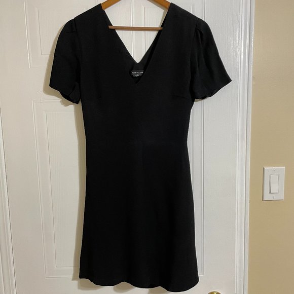 Club Monaco Lowcut Cut-Out V-Neck Dress - Picture 3 of 7
